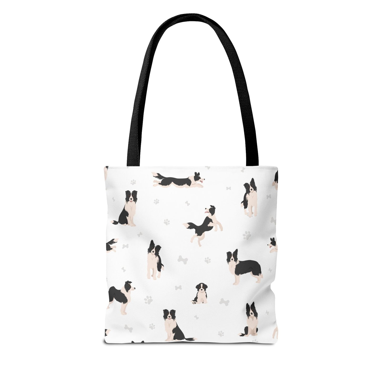 Border Collie Dog Tote Bag, Akita Dog Mom Gift
