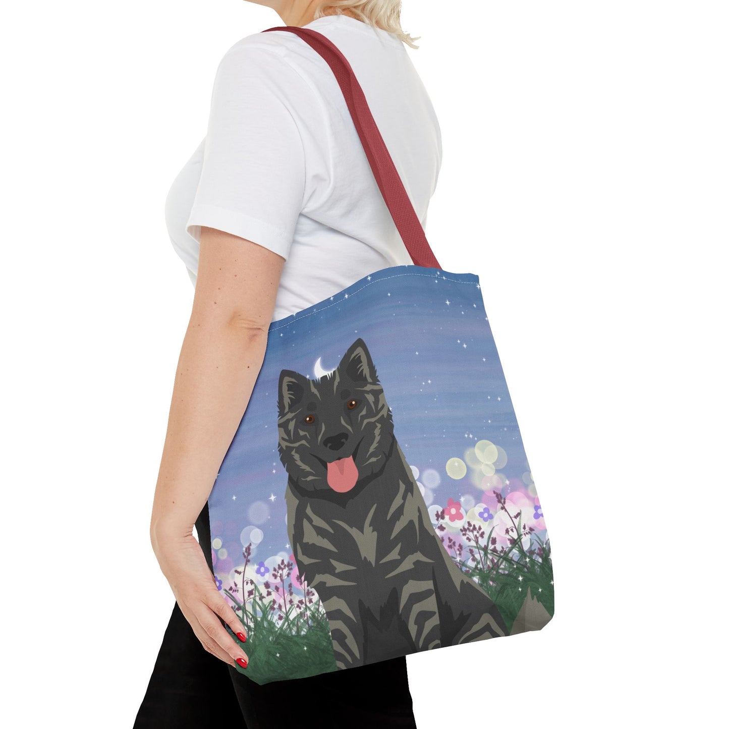 Kintamani Bail Dog Tote Bag 16x16