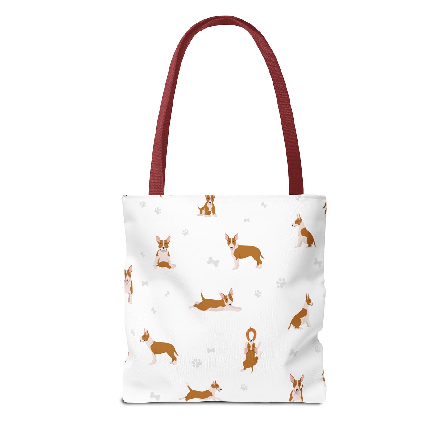 Bull Terrier Dog Tote Bag, Bull Terrier Dog Mom Gift