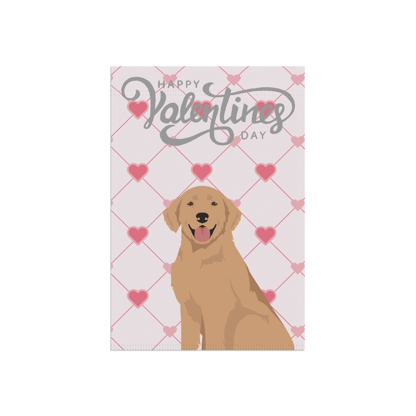 Hovawart Dog Valentines Day Garden Flag