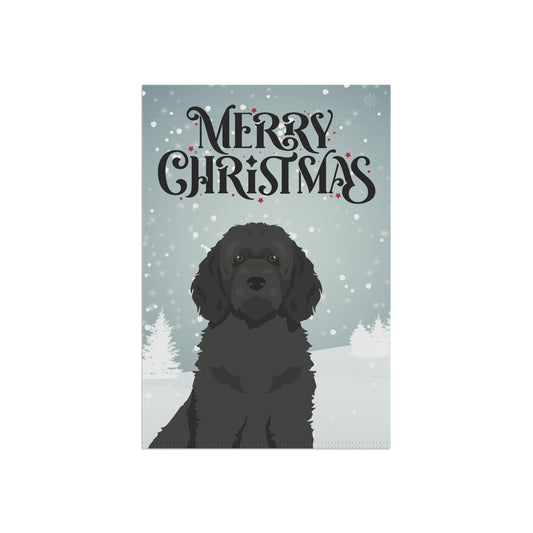 Portuguese Water Dog Garden Flag