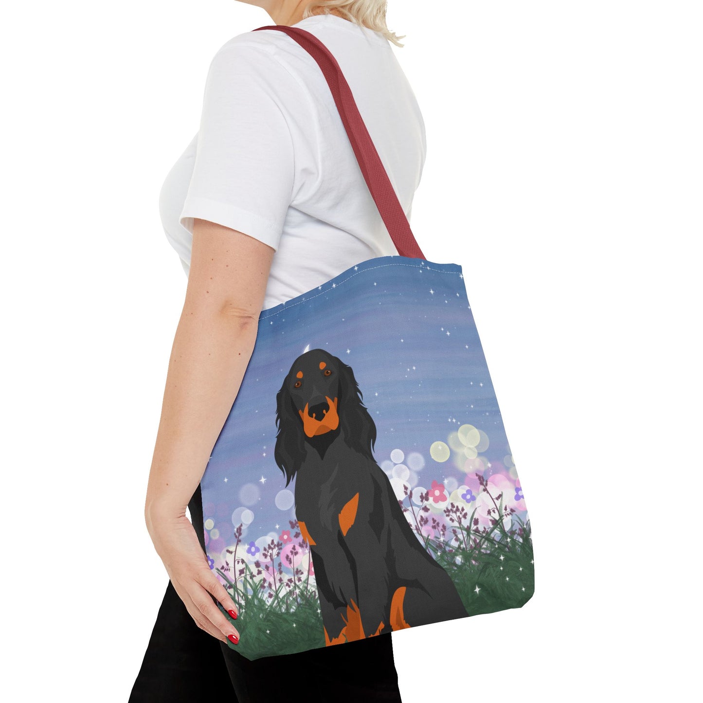 Gordon Setter Dog Tote Bag 16x16