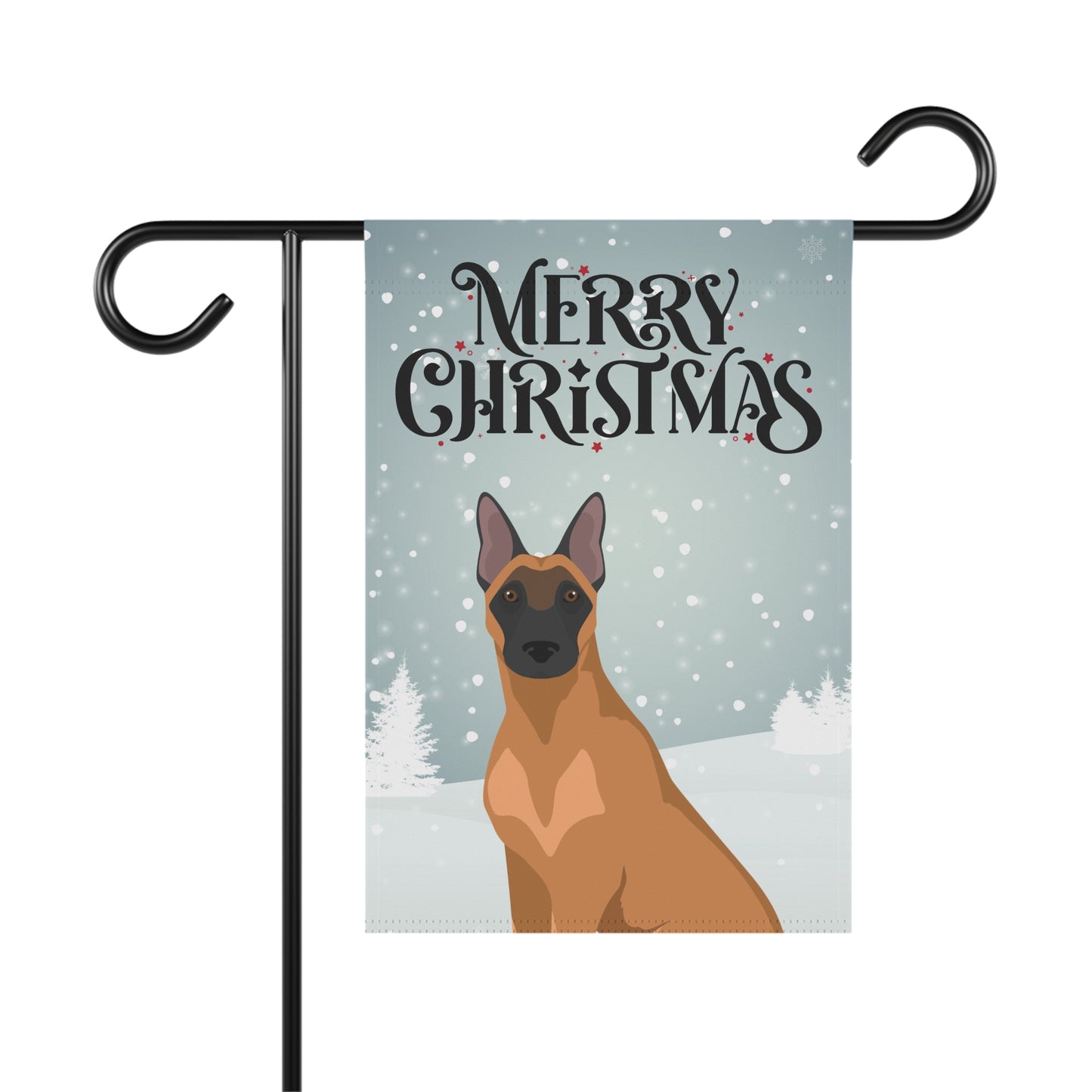 Belgian Malinois Dog Garden Flag