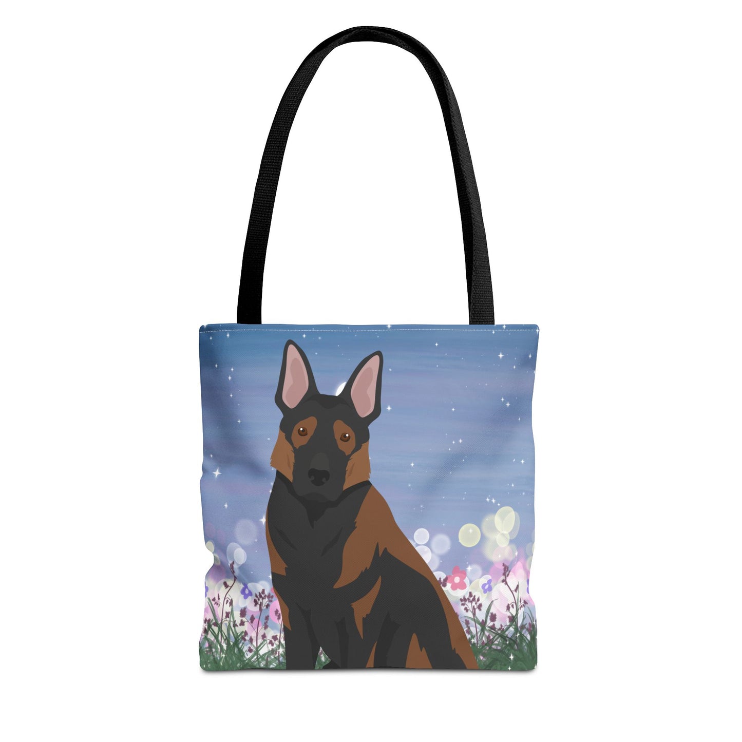 German Shepherd Dog Tote Bag 13x13