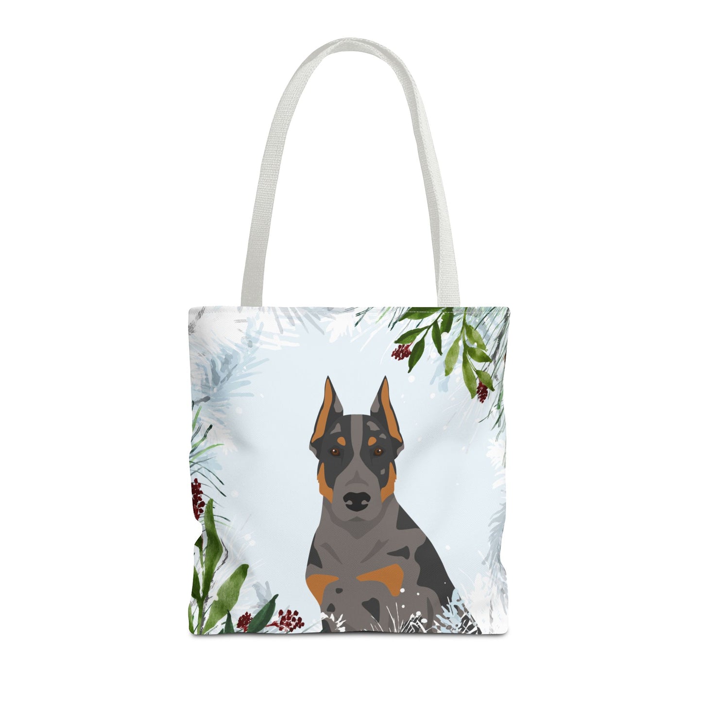 Beauceron Dog Christmas Holiday Tote Bag 16x16