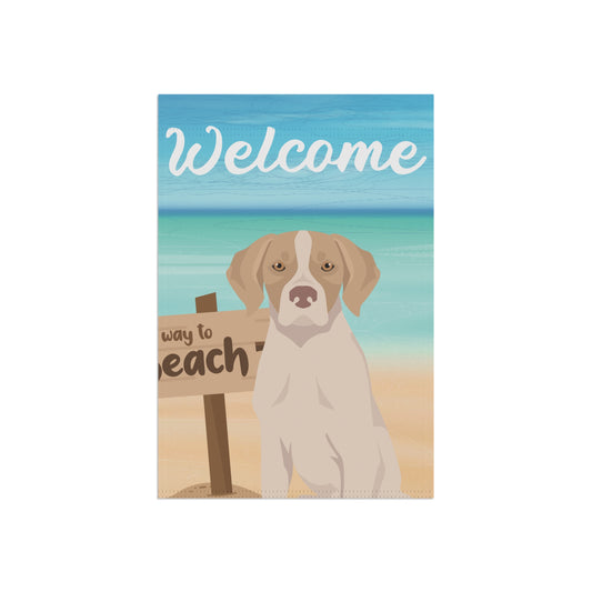 Pointing Dog Garden Flag