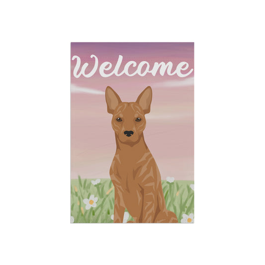Telomian Dog Welcome Garden Flag