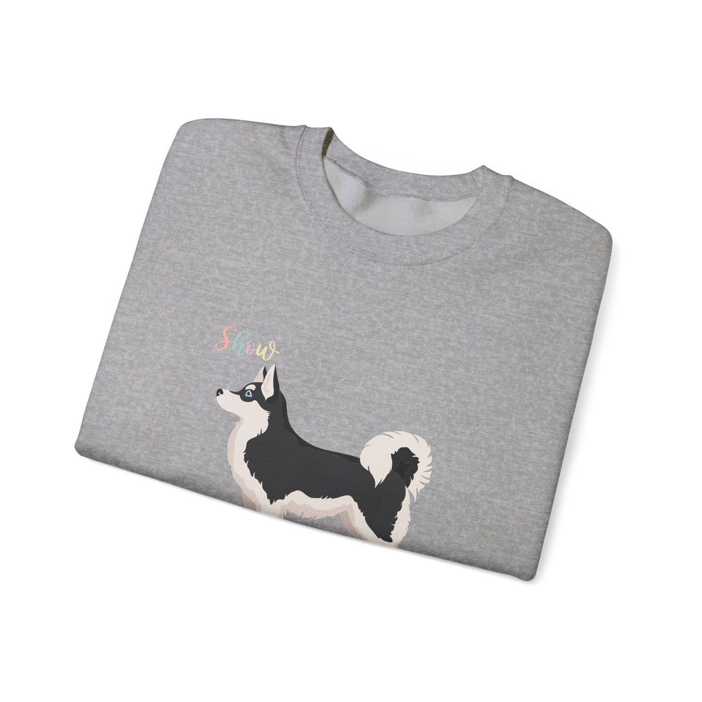 Alaskan Klee Kai Dog Unisex Heavy Blend Crewneck Sweatshirt