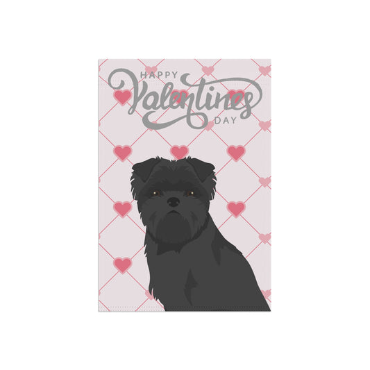 Affenpinscher Dog Valentines Day Garden Flag
