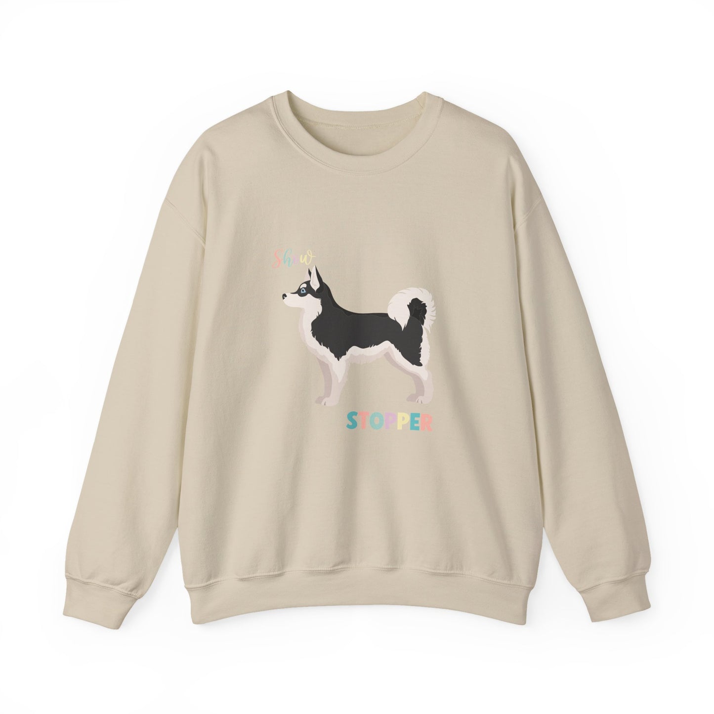 Alaskan Klee Kai Dog Unisex Heavy Blend Crewneck Sweatshirt