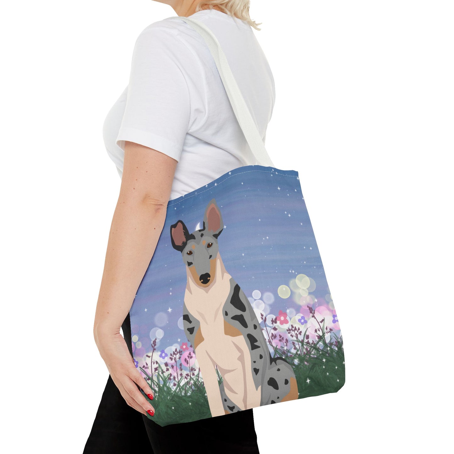 Smooth Collie Dog Tote Bag 16x16