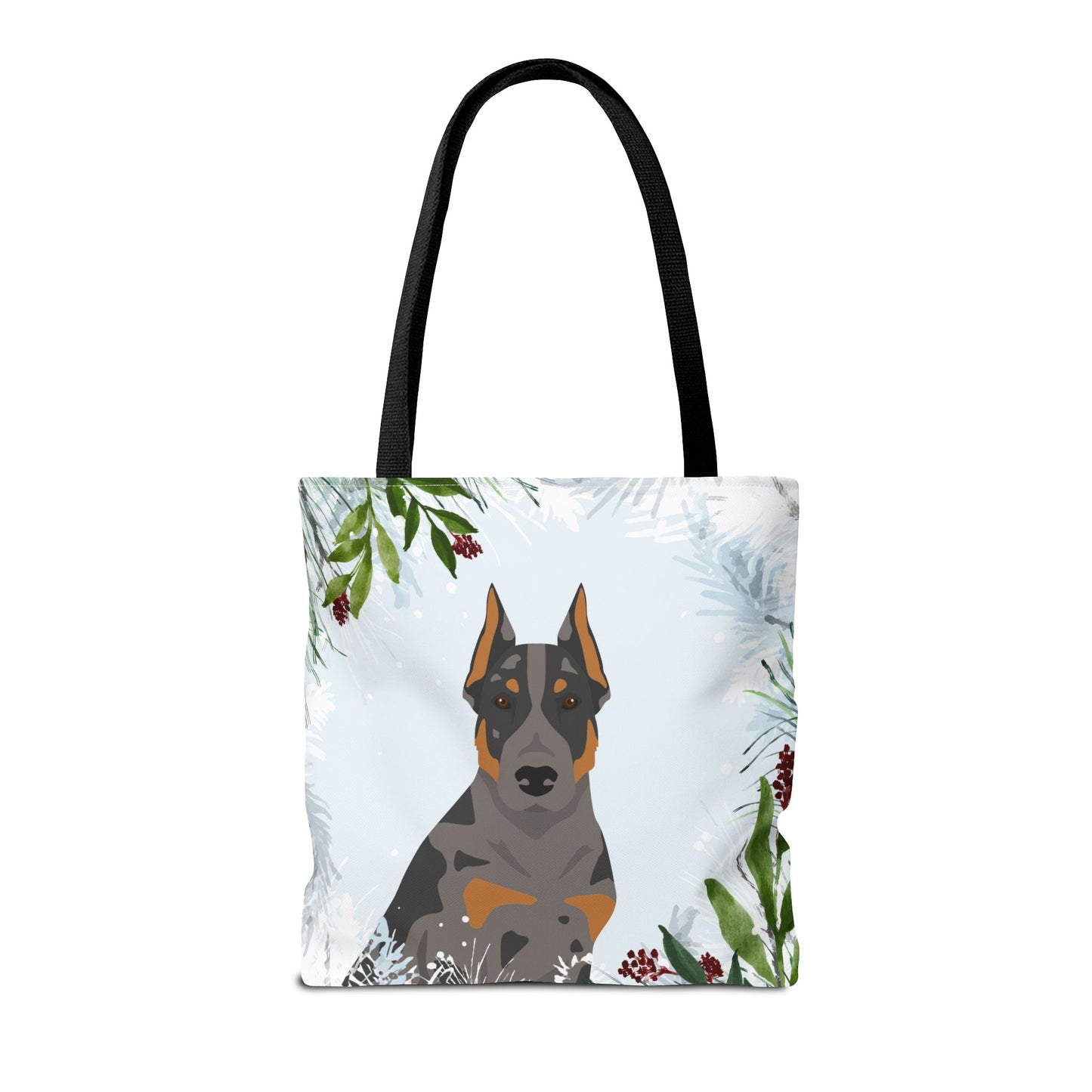 Beauceron Dog Christmas Holiday Tote Bag 16x16