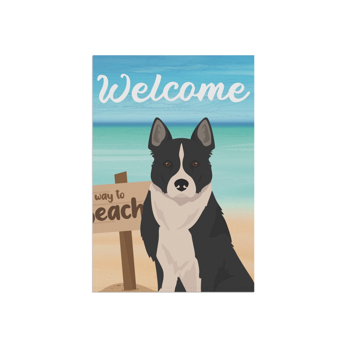 Karelian Bear Dog Dog Garden Flag