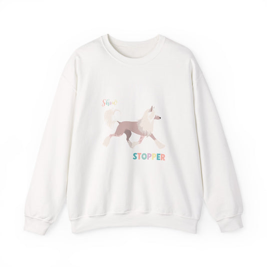 Chinese Crested Dog Dog Unisex Heavy Blend Crewneck Sweatshirt