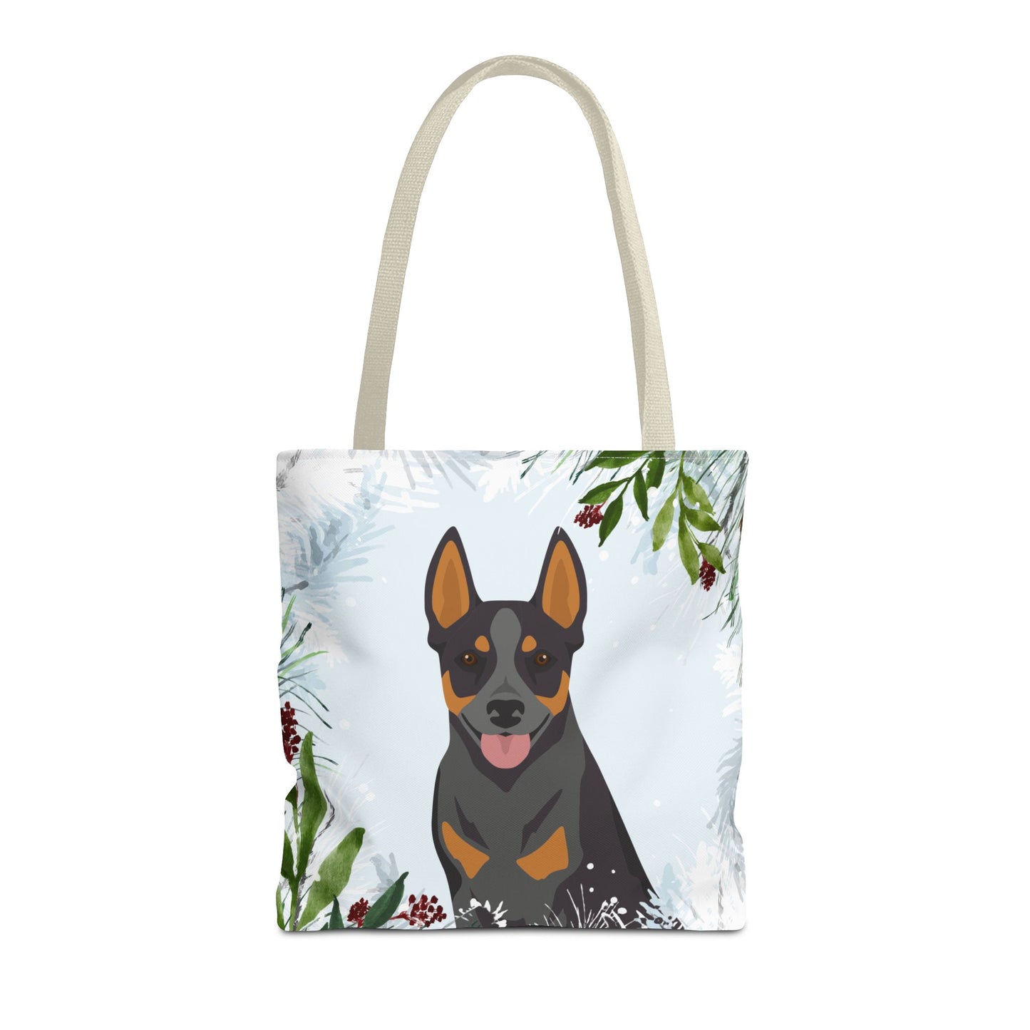Australian Stumpy Tail Cattle Dog Dog Christmas Holiday Tote Bag 16x16
