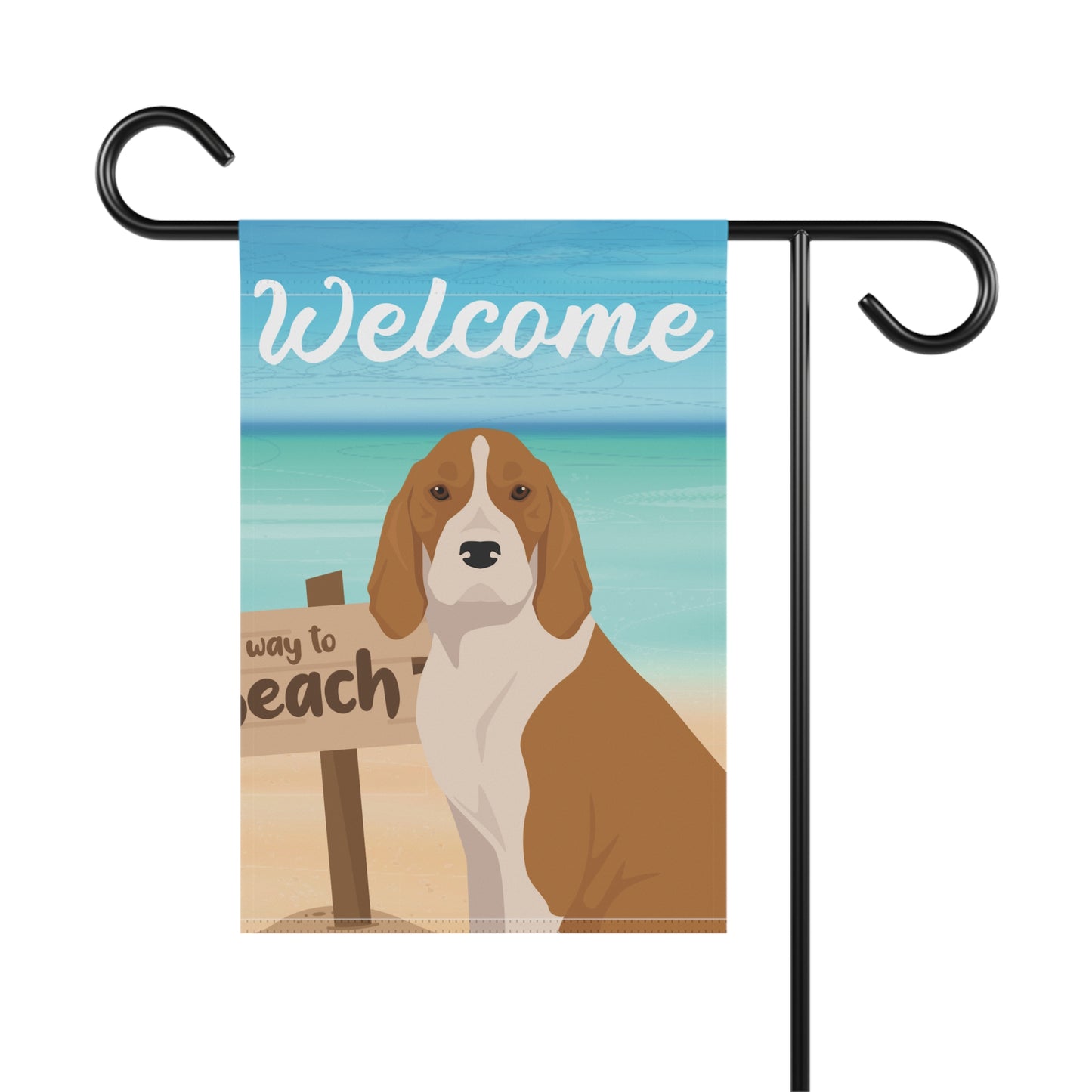 American English Coonhound Dog Garden Flag