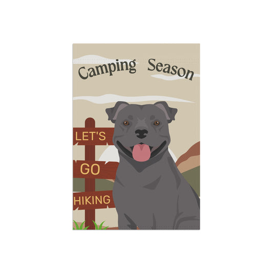 Staffordshire Bull Terrier Dog Camping Garden Flag