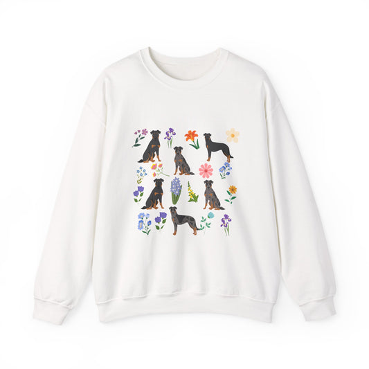 Beauceron Dog Unisex Spring Cottage Core Crewneck Sweatshirt