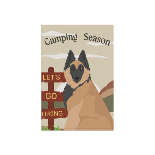 Belgian Tervuren Dog Camping Garden Flag