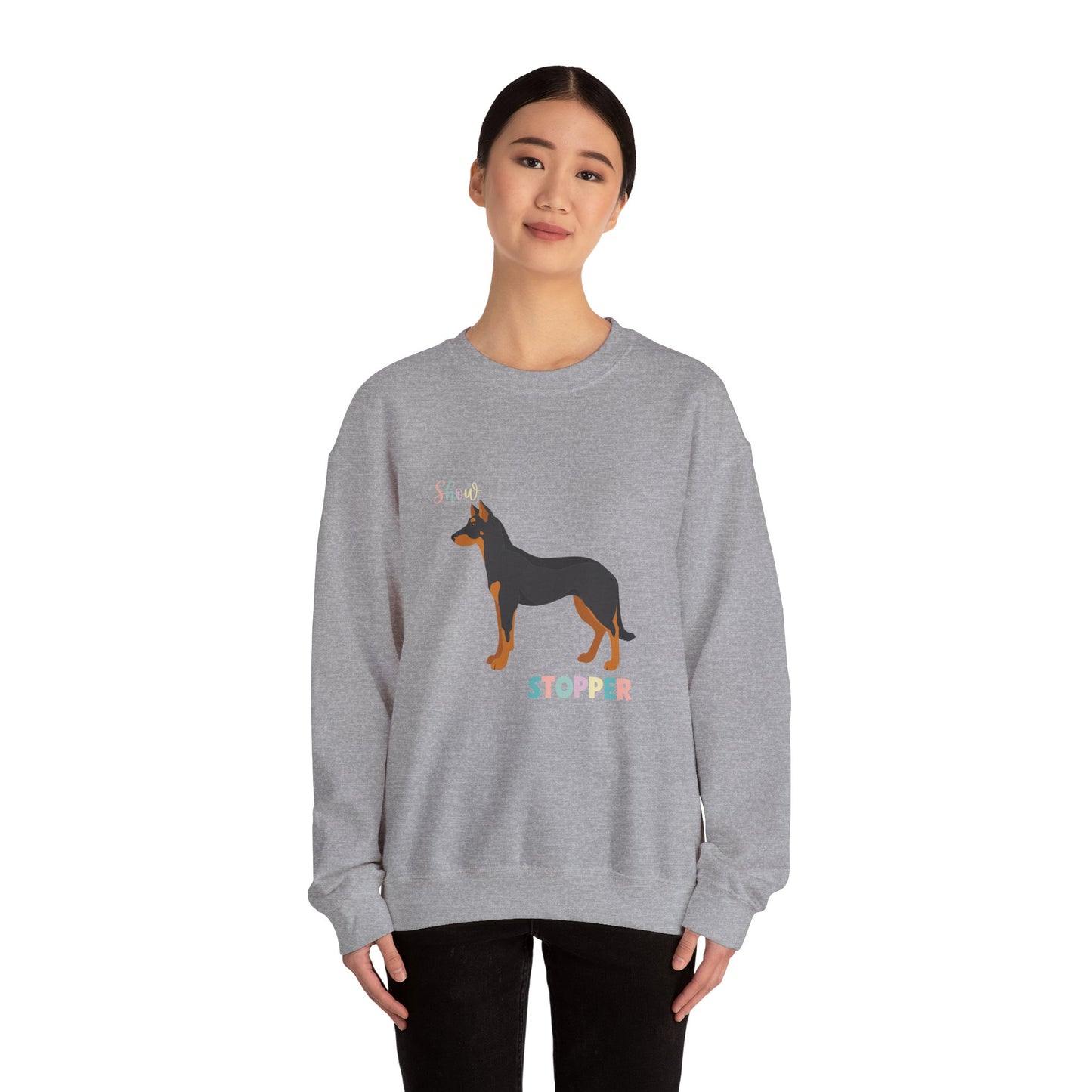 Beauceron Dog Unisex Heavy Blend Crewneck Sweatshirt