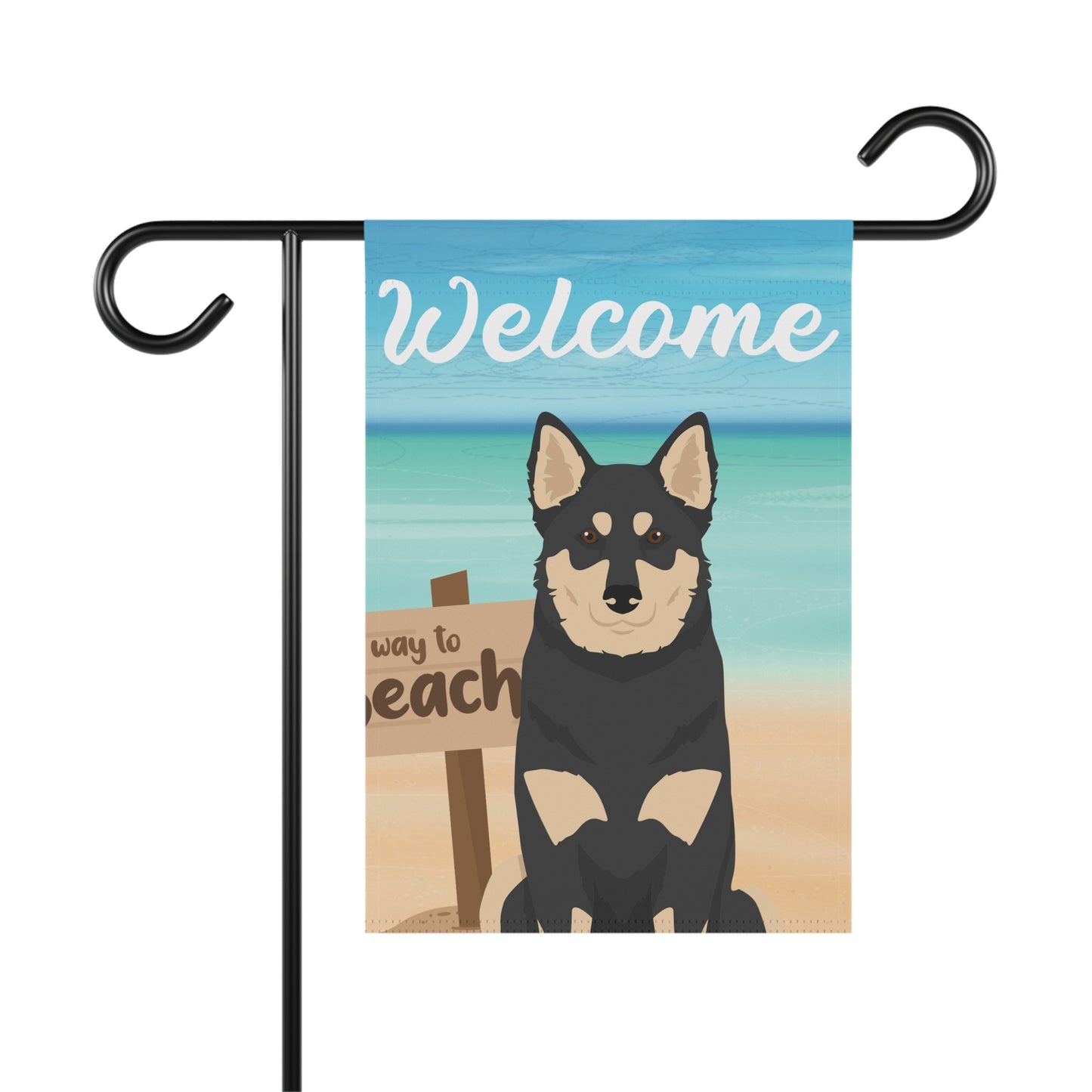 Lapponian Herder Dog Garden Flag