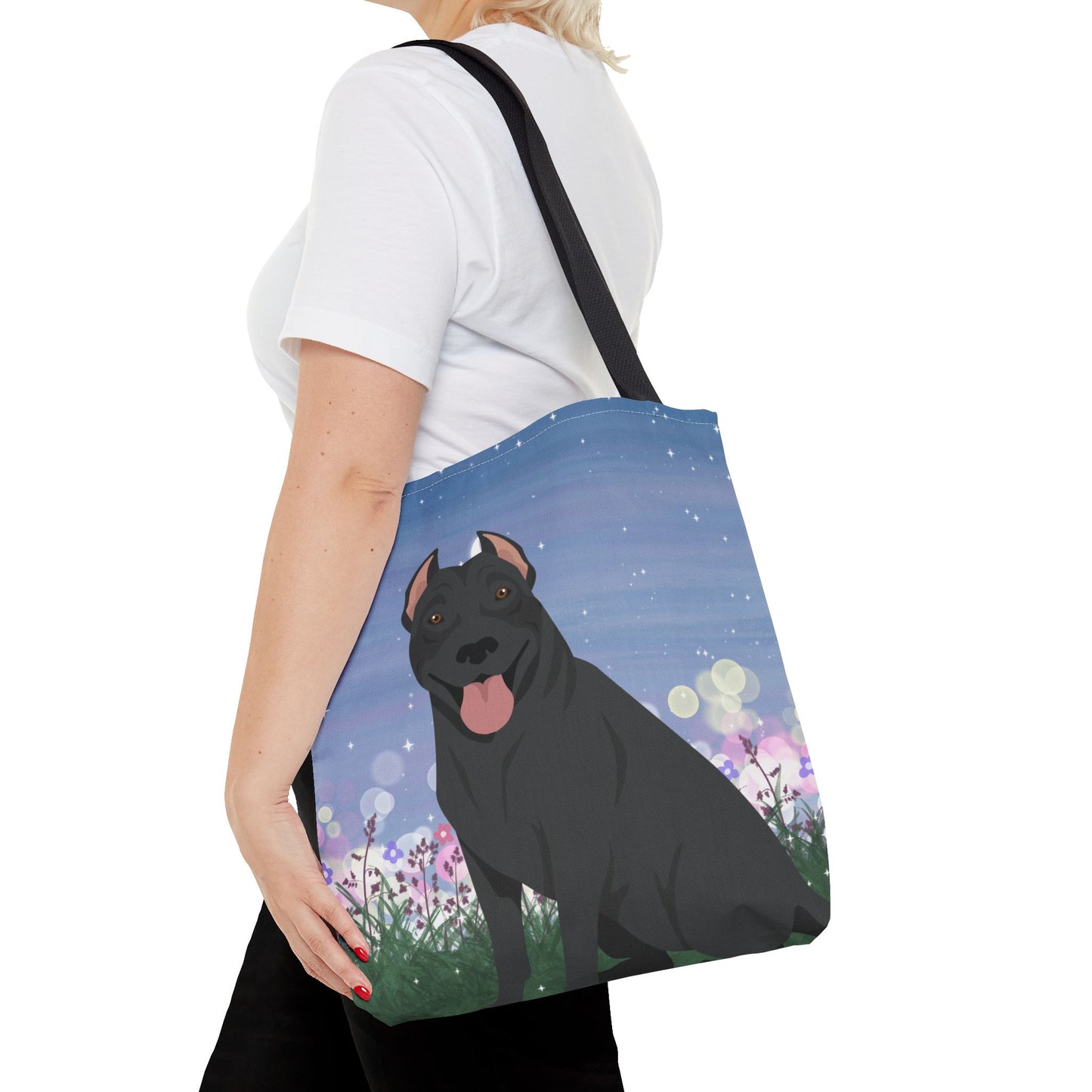 Pit Bull Dog Tote Bag 16x16