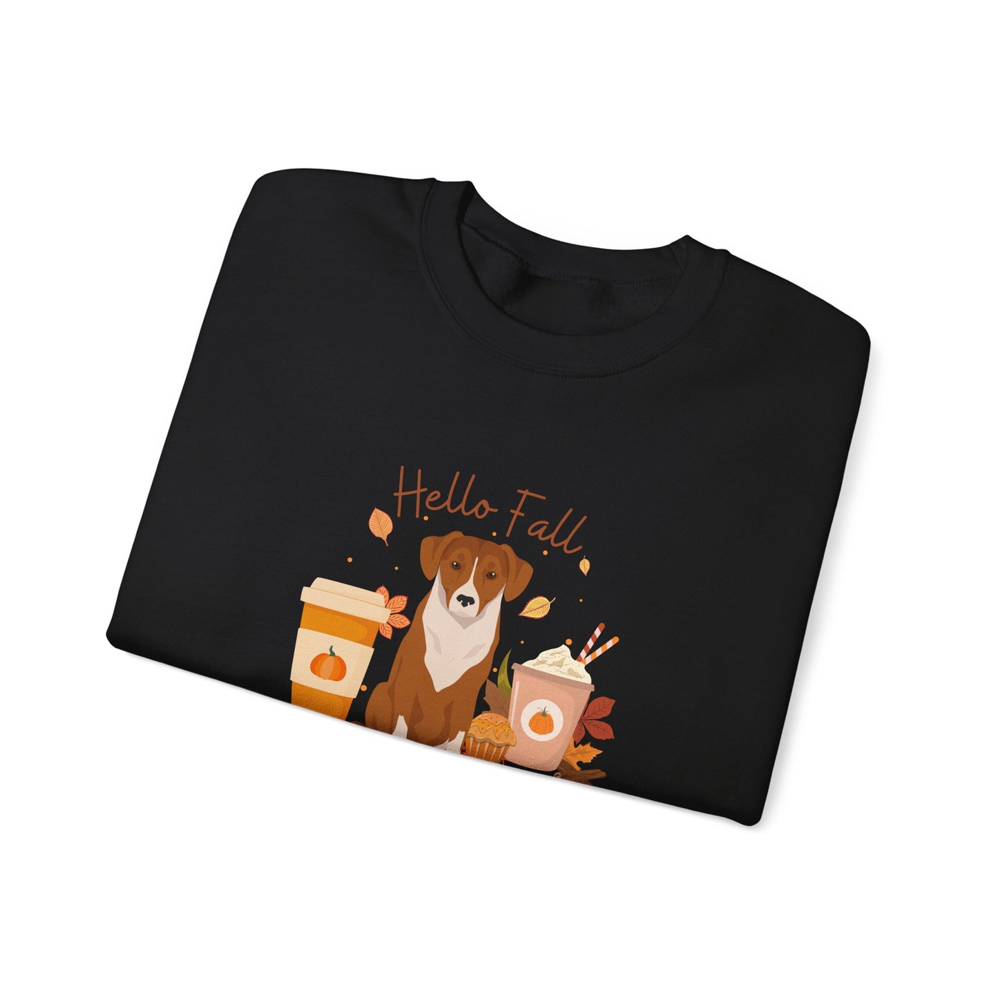 Australian Pinscher Dog Fall Unisex Heavy Blend Crewneck Sweatshirt