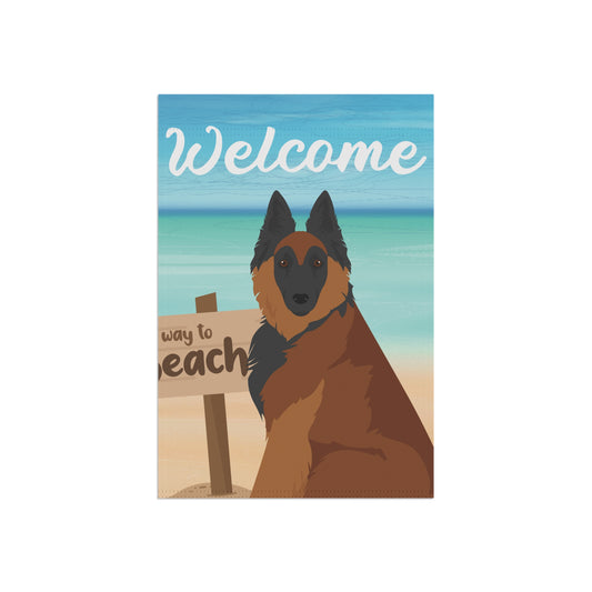 Belgian Tervuren Dog Garden Flag