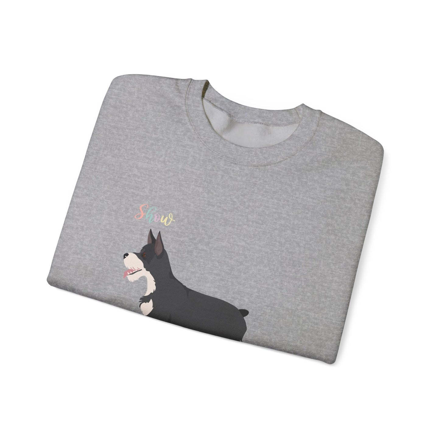 Schnauzer Dog Unisex Heavy Blend Crewneck Sweatshirt
