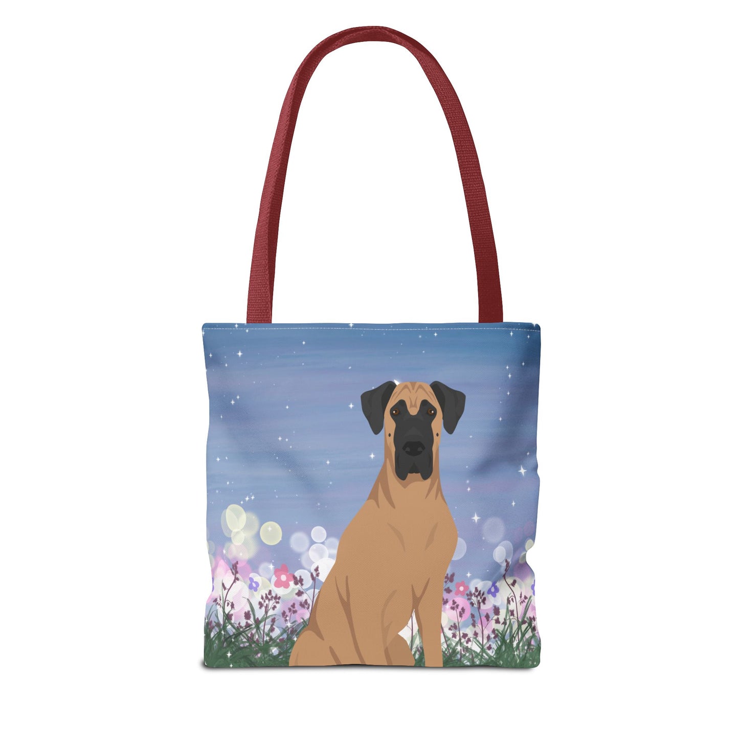 Great Dane Dog Tote Bag 13x13