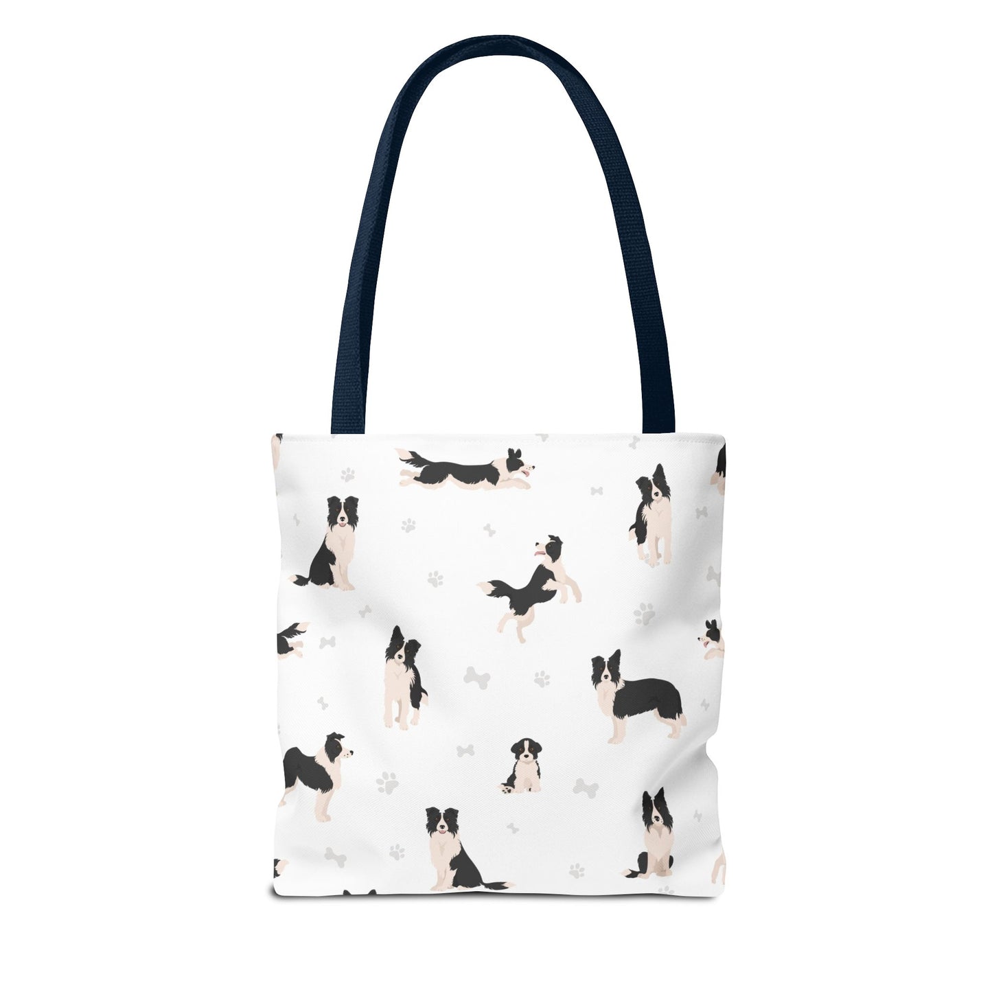 Border Collie Dog Tote Bag, Akita Dog Mom Gift