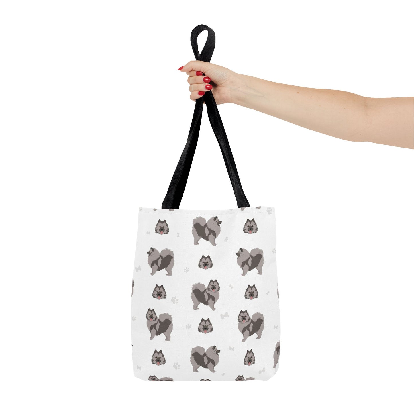 Keeshond Dog Tote Bag, Keeshond Dog Mom Gift