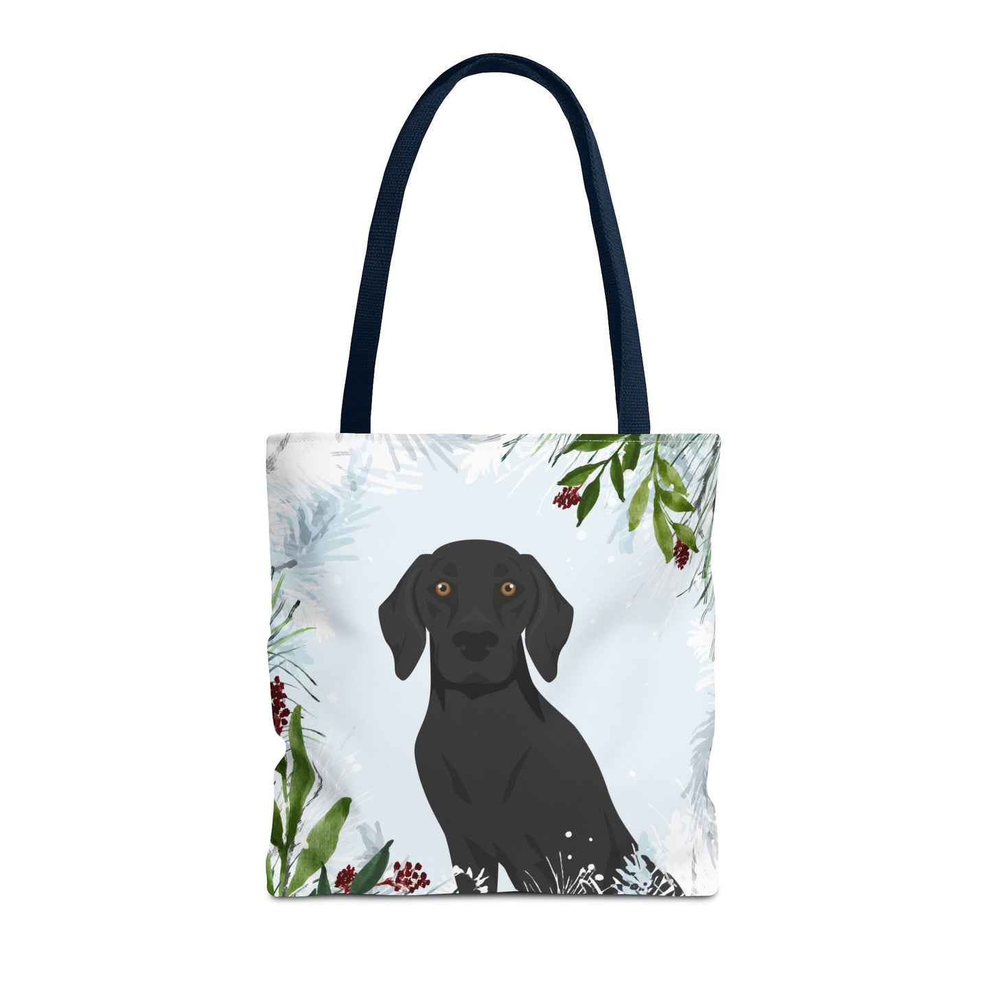 German Shorthaired Pointer Dog Christmas Holiday Tote Bag 16x16