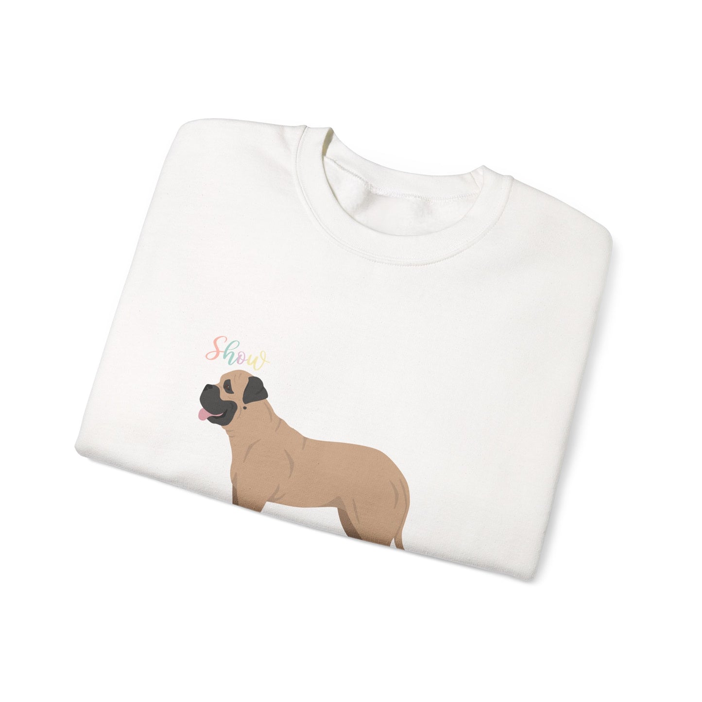 Mastiff Dog Unisex Heavy Blend Crewneck Sweatshirt