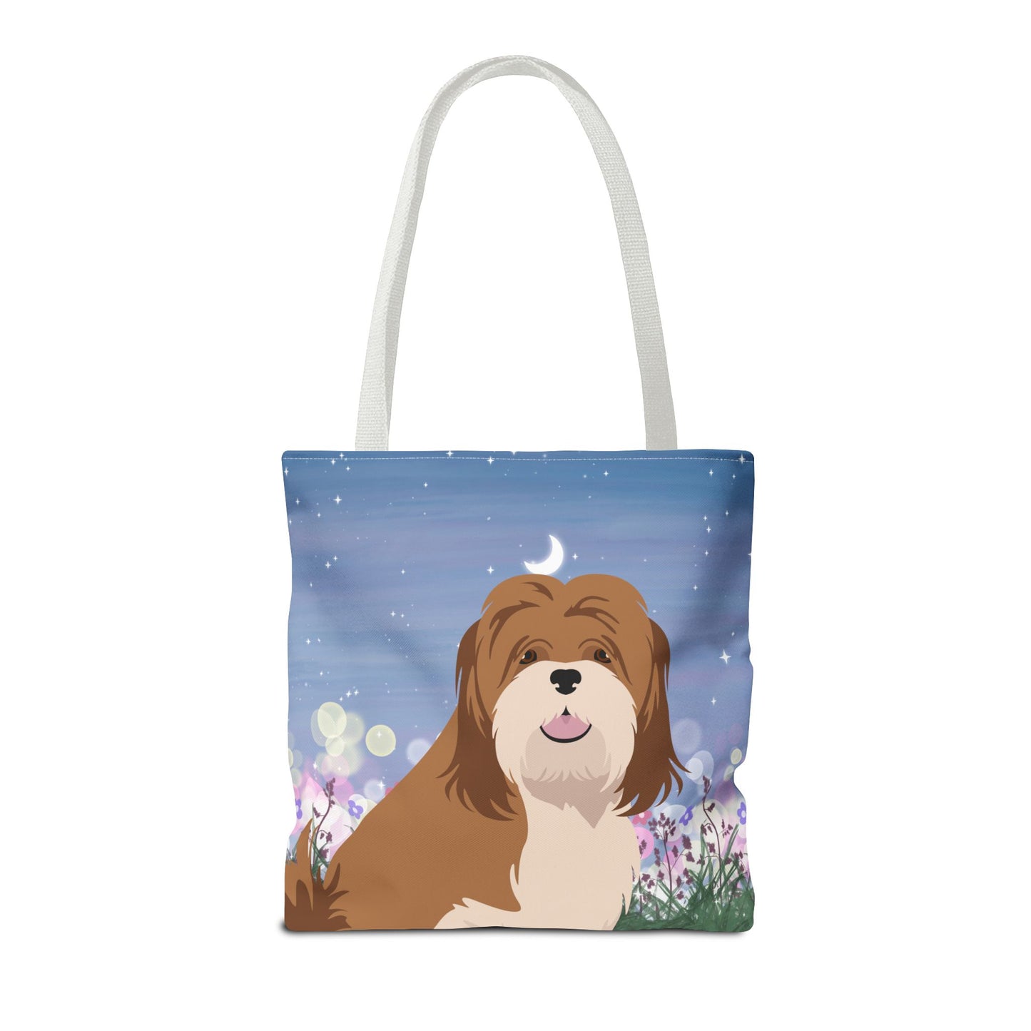 Lhasa Apso Dog Tote Bag 16x16