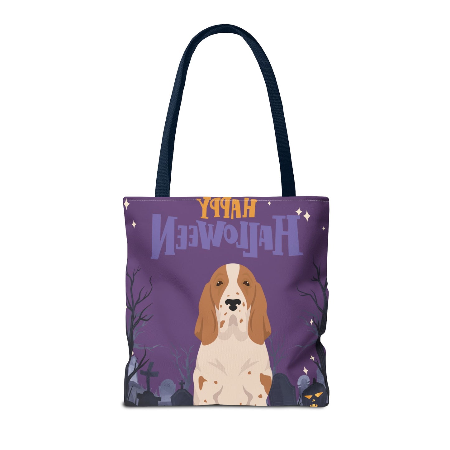 Bracco Italiano Dog Happy Halloween Tote Bag 16x16