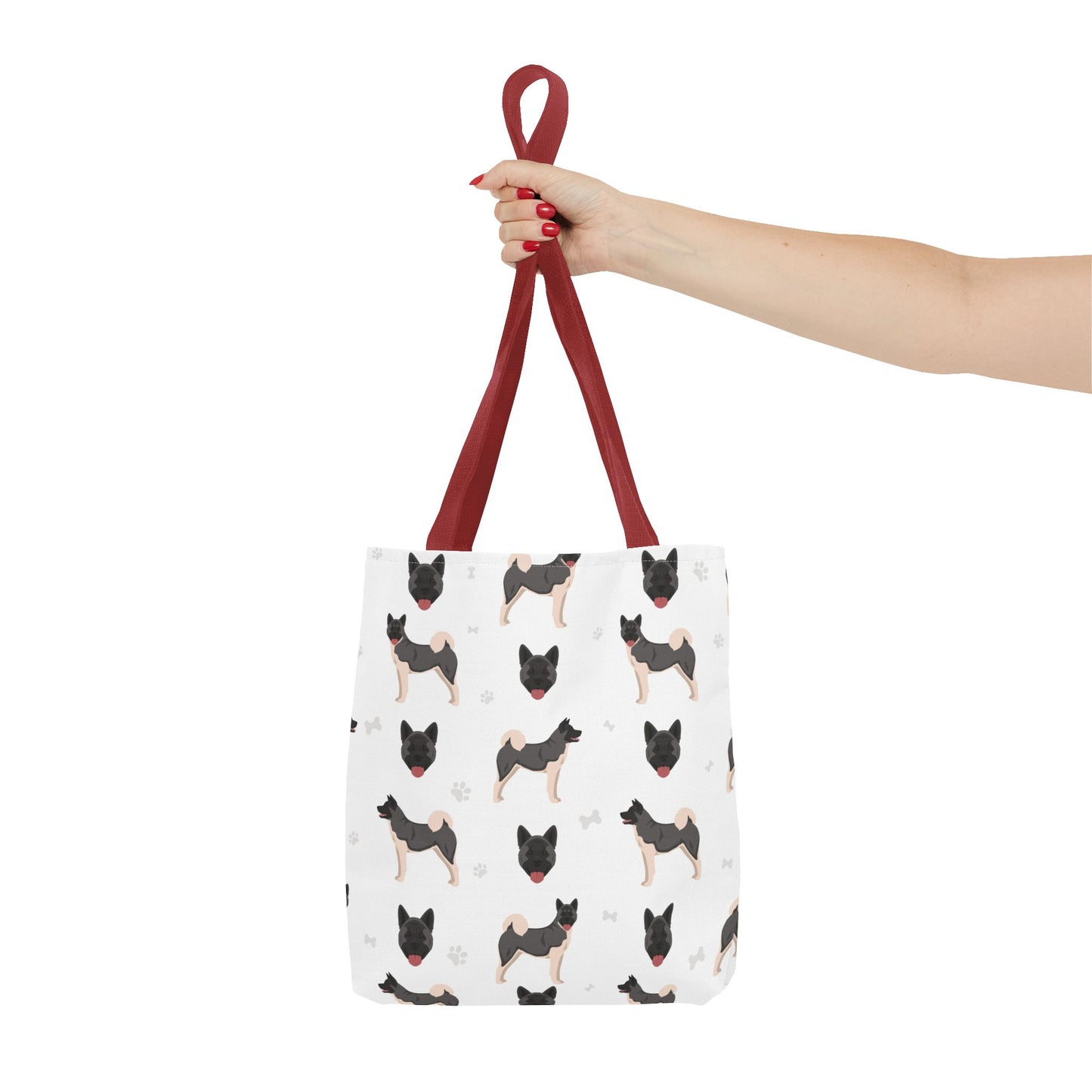 American Akita Dog Tote Bag, Akita Dog Mom Gift