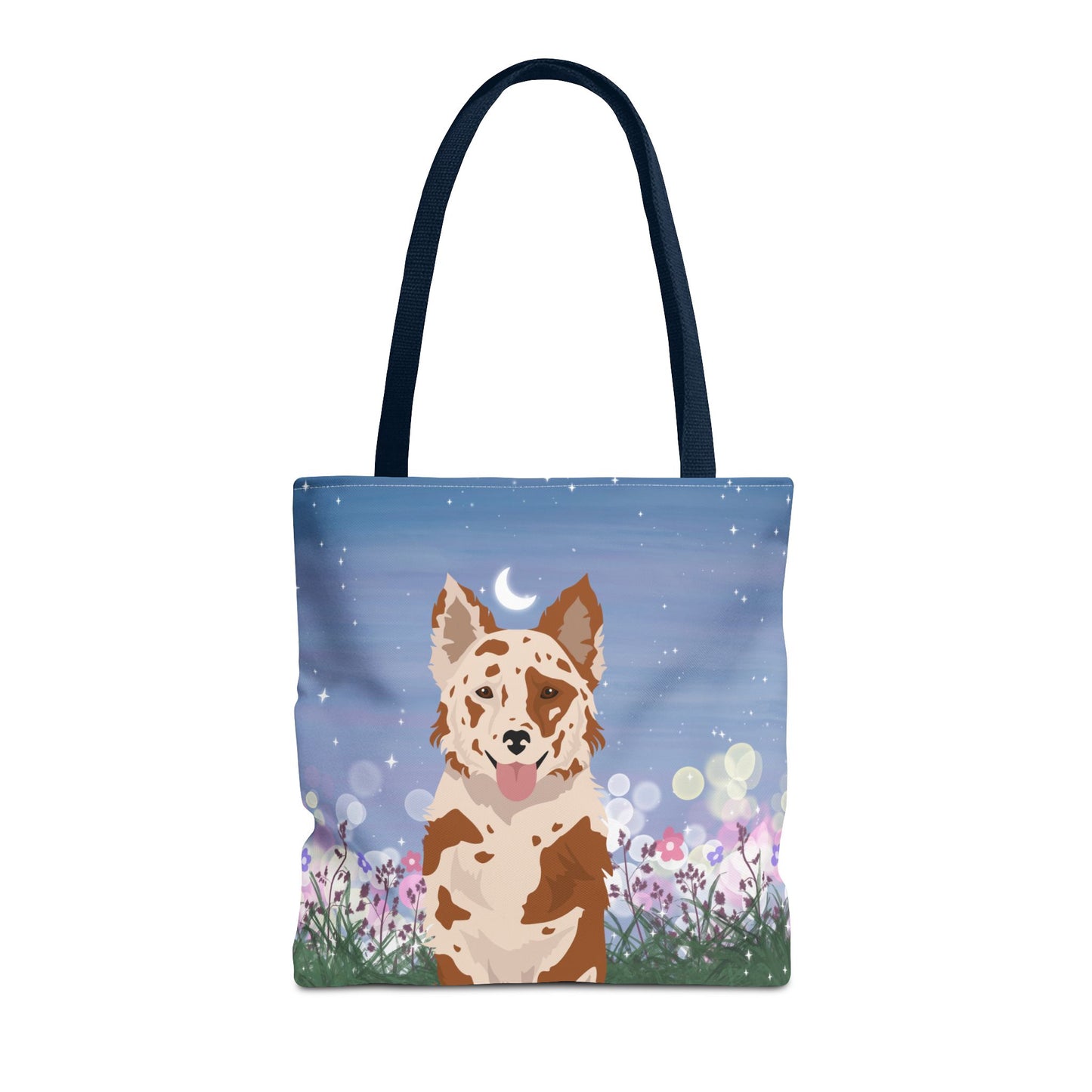 Mudi Dog Tote Bag 16x16