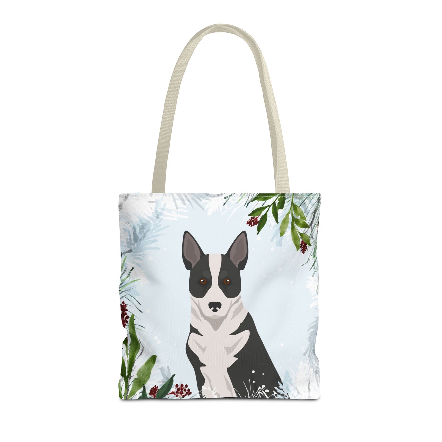 Canaan Dog Dog Christmas Holiday Tote Bag 16x16