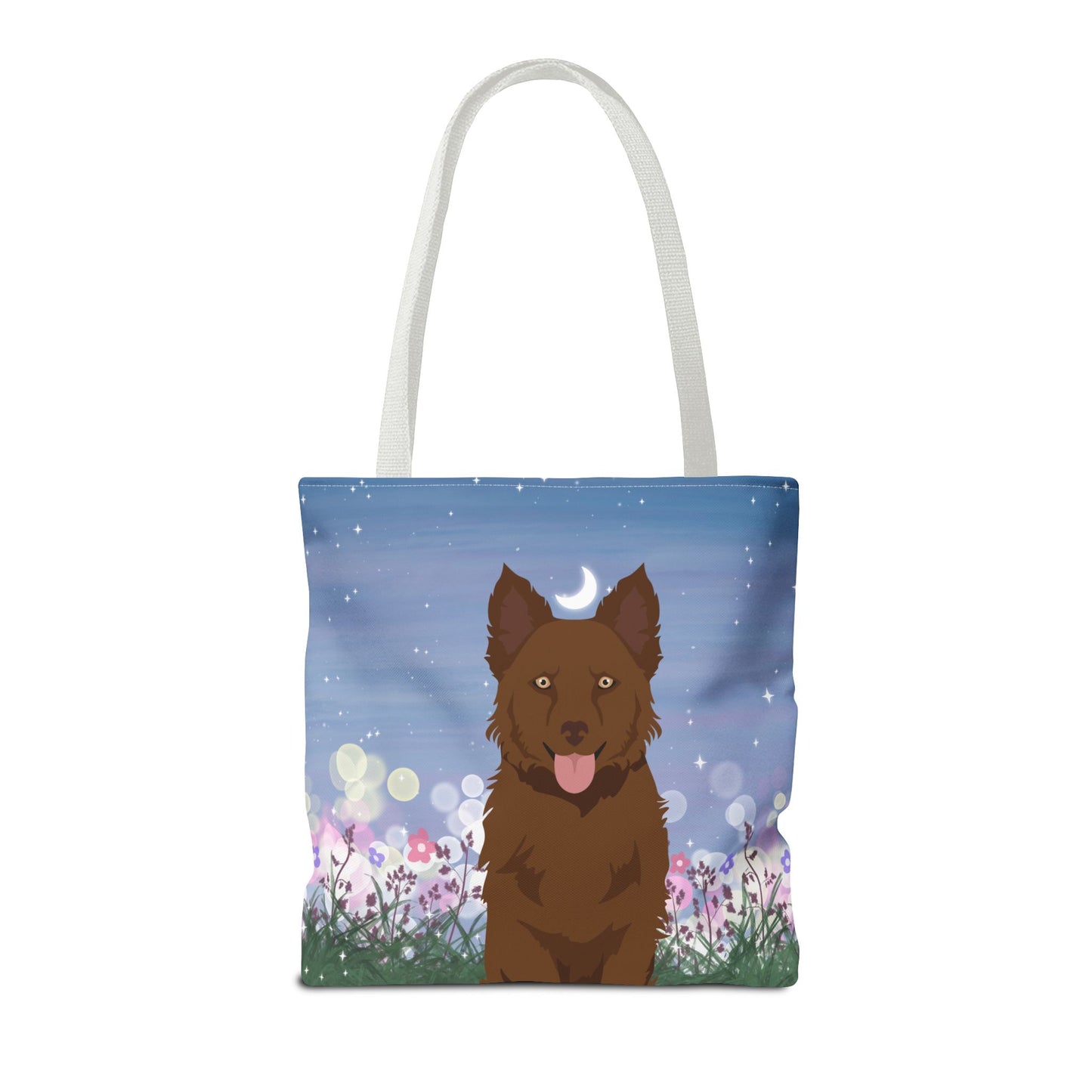 Mudi Dog Tote Bag 16x16