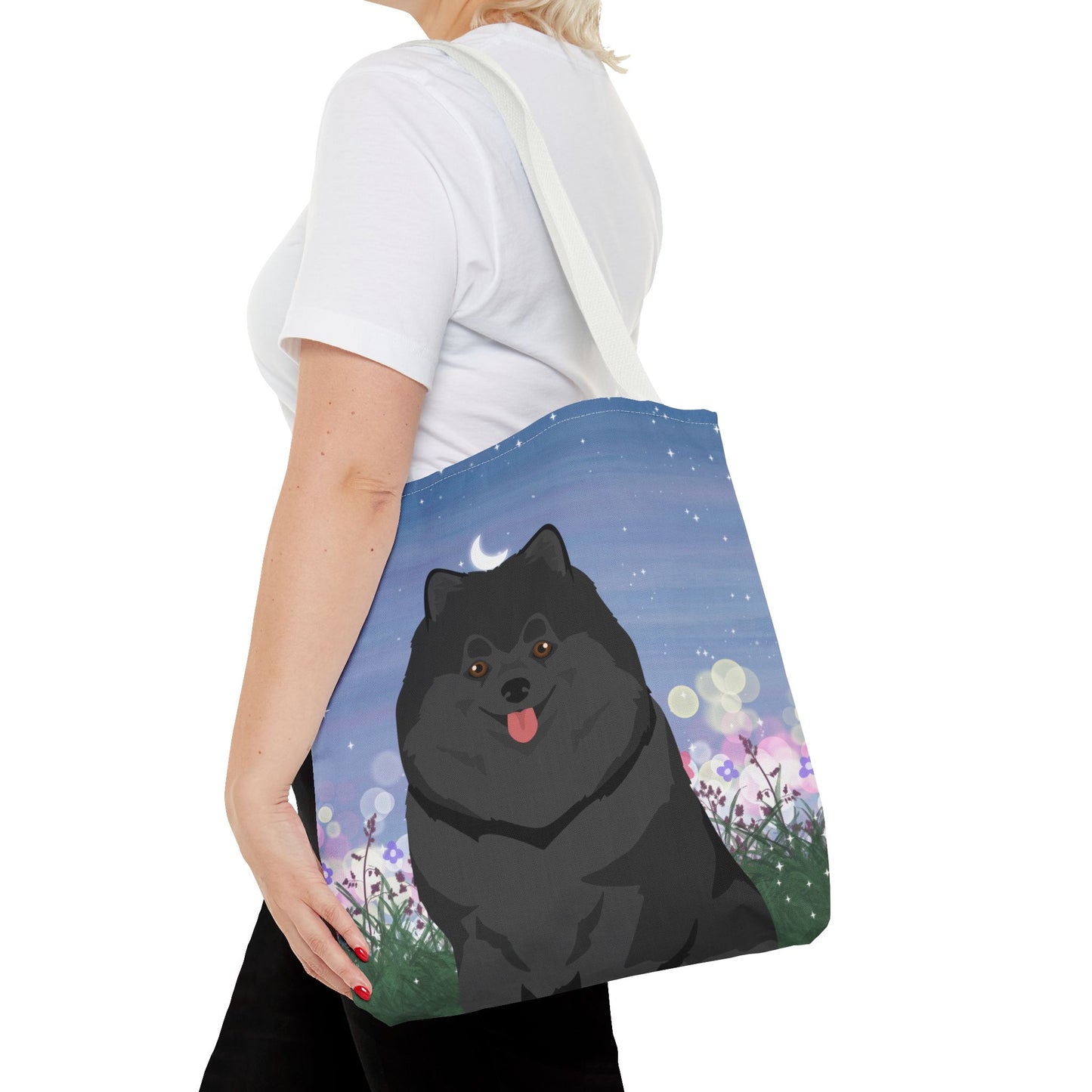 Pomeranian Dog Tote Bag 16x16