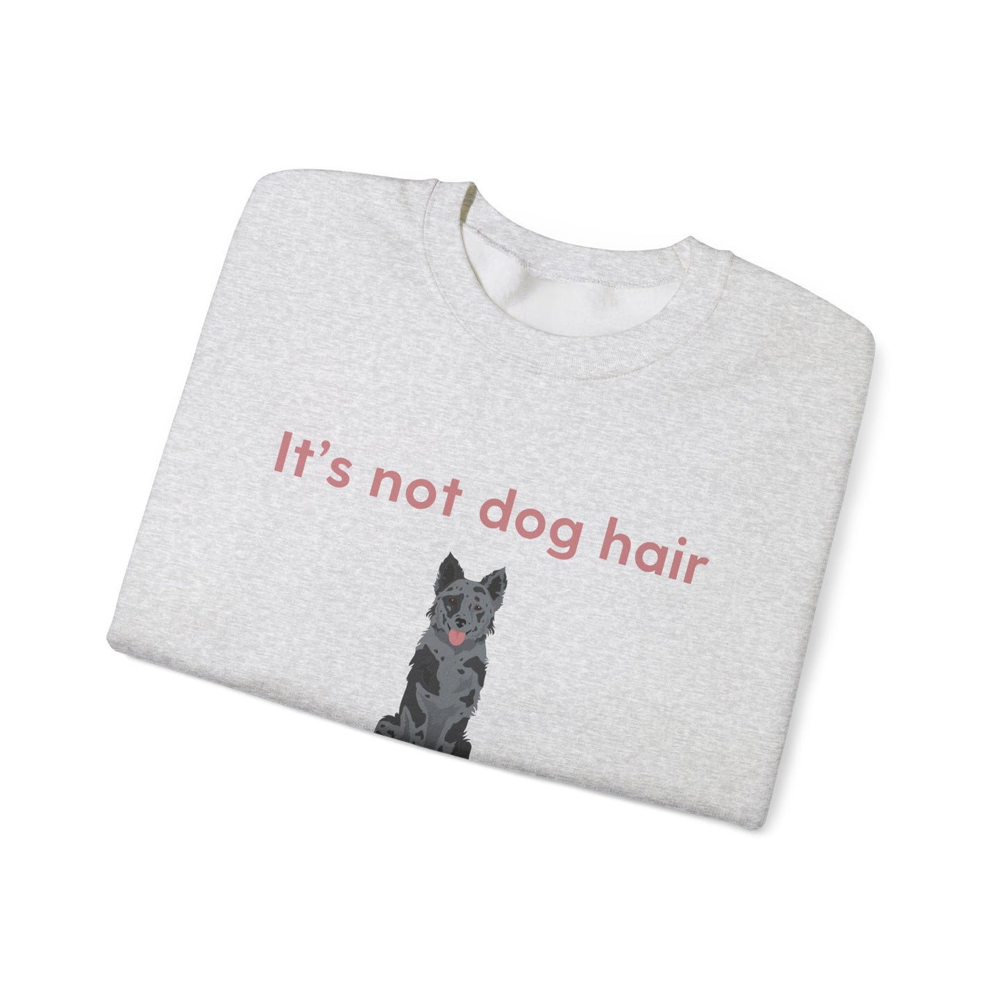 Mudi Dog Glitter Funny Unisex Heavy Blend Crewneck Sweatshirt, Mudi Mom, Mudi Gift, Mudi Lover