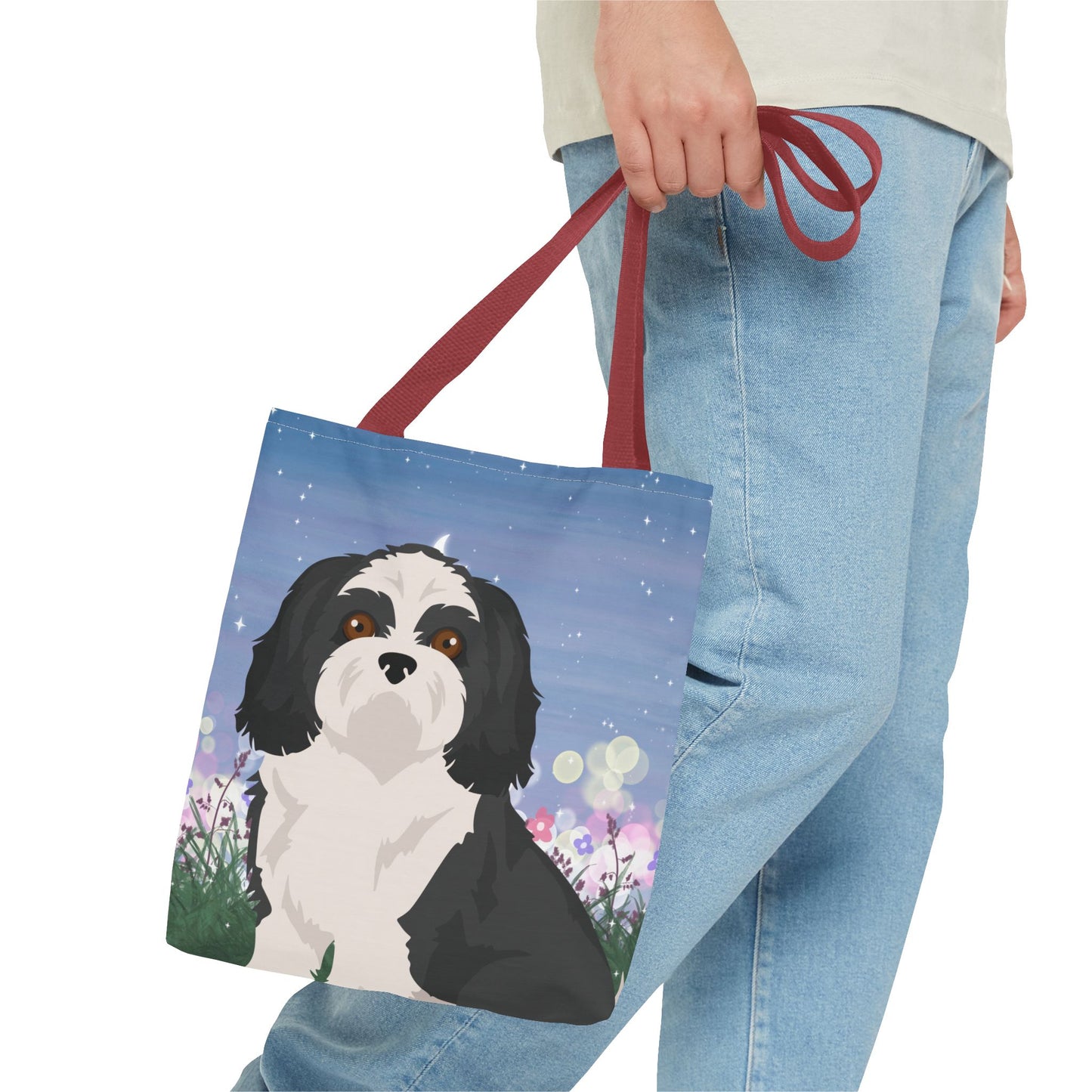 Shih Tzu Dog Tote Bag 13x13