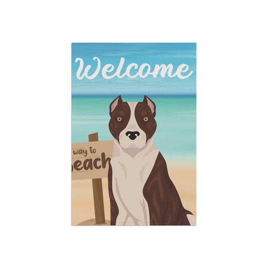 American Staffordshire Terrier Dog Garden Flag