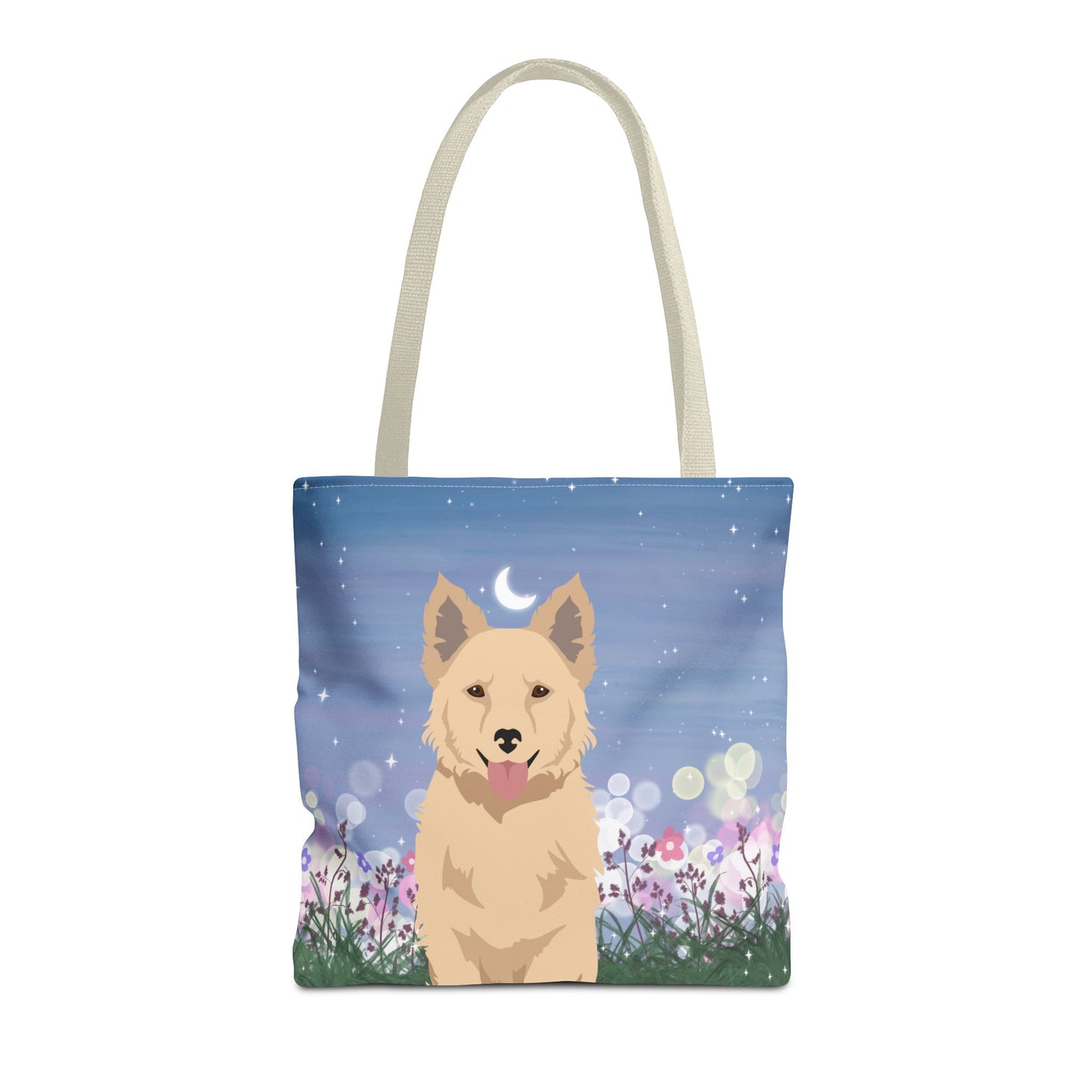 Mudi Dog Tote Bag 16x16