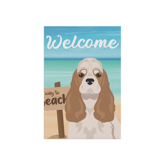 Cocker Spaniel Dog Garden Flag