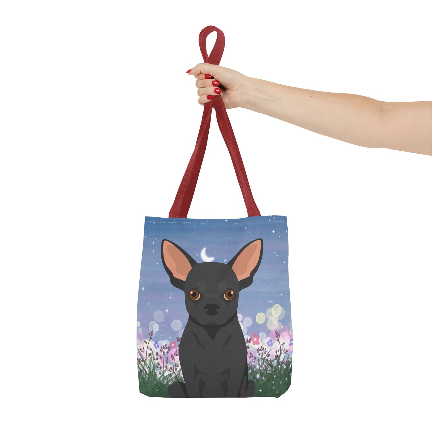 Chihuahua Dog Tote Bag 13x13