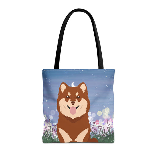 Finnish Lapphund Dog Tote Bag 16x16