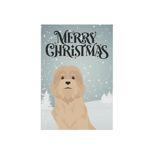 Lowchen Dog Garden Flag
