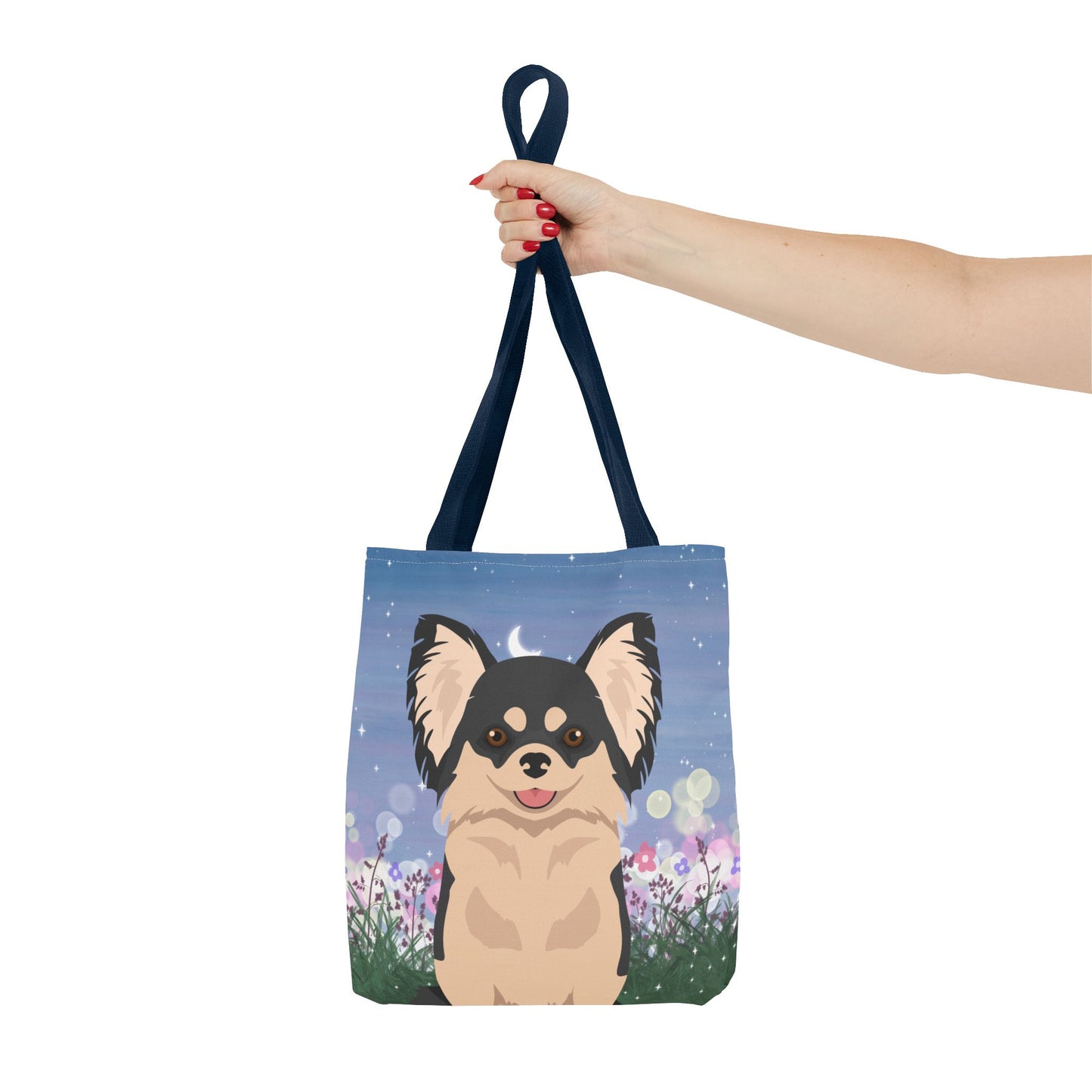 Chihuahua Dog Tote Bag 13x13